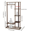 Rustic Chic Clothes Rail Coat Rack Stand Wooden Hanging Dress Up Wardrobe Storag