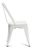 Style Industrial Metal Dining Chairs Vintage Retro Kitchen Cafe Stacking