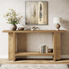 150cm Entryway Console Table, Narrow Sofa Table Behind Couch for Living Room
