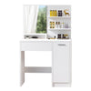 Dressing Table With Drawers Mirror Set Makeup Desk Vanity Table Bedroom Okmggfib