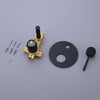 Brass Bathroom Rainfall Shower Mixer Valve Set Shower Head Bath Taps Faucet Kit