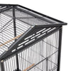Large Bird Cage Parrot Cage With 4 Wheel Budgie Canary Finch Cockatoo Play Stand