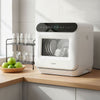 Table Top Dishwasher Mini Tabletop Dishwasher 6L Built-in Water Tank
