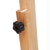 Large Studio H-Frame Easel Painting Floor Beech Wood Adjustable Pro Artist Easel