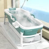 ExtraLarge Folding Bathtub Bath Tub Adult Spa Sauna Soaking Barrel Massage 153cm