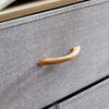 Fabric Cabinets Storage Unit Metal Frame Chest of Drawer Organiser Bedside Table