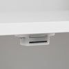 Mondeer Shutter Bathroom Storage Cabinet Floor Standing w/ 2 Adjustable Shelves