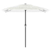 Garden Parasol with Steel White 248x248x248 S2L4