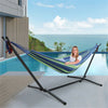 2 Person Hammock with Stand Garden Camping Outdoor Patio Swing Bed Chair