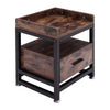 Night Stands with Drawer Bedside Cabinet Bedroom End Side Table Wooden Furniture