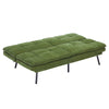 Modern 3 Seater Sofabed Recliner Fabric Sofa Bed 3 IN 1 Sleeper Couch Settee Bed
