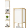 LED Floor Lamp Light Standing Reading Storage Shelf for Bedroom Living Room