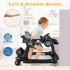 4-in-1 Baby Walker Foldable Activity Push Walker with Adjustable Height & Speed