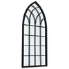 Wall Mirror Mount Decorative Long Hanging Arched Window Style Frame Decor Mirror