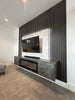 Media Wall Package With 40" Electric Fire & Acoustic panels