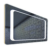 Frameless Illuminated LED Bathroom Mirror with Lights Sensor Switch Demister Pad