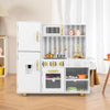 Kids Chef Pretend Play Toy Play Kitchen Toy Set-Golden