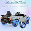 Battery Powered 4WD Sports Toy Car Lamborghini Licensed 12V Ride on Car-Grey