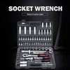 94PC 1/2" 1/4" Socket Set & Screwdriver Bit Torx Ratchet Spanner Case Tool Kit