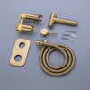 Brass Concealed Mixer Handheld Bidet Diaper Sprayer Toilet Set Seat Attachment