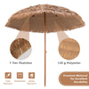 2M Outdoor Garden Thatched Parasol Hawaiian Hula Lightweight Beach Umbrella