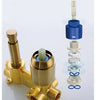 Brass Bathroom Rainfall Shower Mixer Valve Set Shower Head Bath Taps Faucet Kit