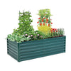 Garden Raised Planter Grow Bed Rectangle Steel Trough for Vegetable Plant Flower