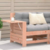 CIADAZ Garden Armrest Sofa with Cushion Solid Wood , Garden Furniture, N4H2