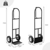P-Handle Hand Truck Heavy Duty High Back Sack Barrow Trolley 300KG Max Load