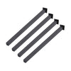 4X Industrial Pipe Table Legs Coffee Table Furniture Legs Metal Black Stand DIY