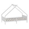 Tipi Kids Bed Frame Wood Teepee Bed House Tent Bed Girls Boys Bedroom Furniture