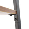 Industrial Coat Rack Stand Clothing Rail Hall Tree with 4 Shelf & 8 Hooks