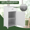 Bathroom Floor Cabinet Freestanding Storage Unit Cabinet w/Adjustable Shelf