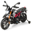 Kids Electric Motorcycle 12V Battery Powered Motorbike Training Wheels LED Light