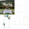 Wedding Archway Backdrop Standing Arched Frame Flower Balloon Column Base Decor