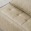 Free Combination Leather Sofa Cube with Detachable Backrest Sectional Floor Sofa