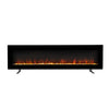 Freestand Electric 40 50 60" Wall Mounted LED Fireplace Into Fire 9 Color
