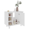 3 Piece Bathroom Furniture Set White Chipboard G0D8
