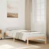 Long Bed Frame without 80x220 Solid Wood Pine G5U4