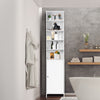 Bathroom Cabinet Freestanding Floor Cabinet Narrow Storage Cabinet Adjustable