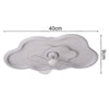 Modern LED Ceiling Fan with Light Dimmable Bedroom Living Room Cloud Fan Lamp UK