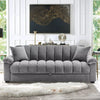 Chesterfield 3 Seater Velvet Sofabed Couch Settee Recliner Sleeper Storage Sofa