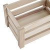 3 Sizes Crate Boxes Storage Fruit Plain Wood Box Display Decorative Craft Crates