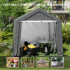 Garden Shed Storage Shelter Bicycle Tent Bike Log Store Equipment Cover 10ft