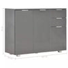 Sideboard Cabinet Cupboard Unit Storage Furniture With 2 Drawers & 2/3 Doors UK