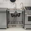 Stainless Steel Sink Commercial Catering Kitchen Sinks Double Bowl With Tap Hole