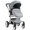 2 in 1 Baby Stroller High Landscape Convertible Bassinet Pram Foldable Pushchair