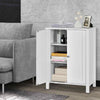 Bathroom Floor Storage Cabinet Free Standing Storage Organizer-White