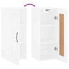 Wall Mounted Cabinet White 34.5x34x90 cm Engineered Wood