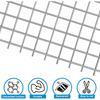 Welded Wire Mesh Galvanised Fence Aviary Rabbit Hutch Chicken Run Coop Pet 1"x1"
